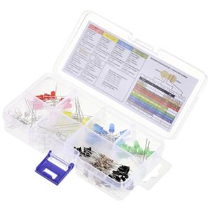 TRU COMPONENTS Bedrade LED Rood, Geel, Blauw, Geel-groen, Warm-wit, Koud-wit Rond 90 mcd, 420 mcd, 2180 mcd, 19000 mcd 30 ° 20 mA 1.8 V, 2.4 V, 2.7 V, 3.4 V
