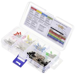 TRU COMPONENTS Bedrade LED Rood, Geel, Blauw, Geel-groen, Warm-wit, Koud-wit Rond 55 mcd, 330 mcd, 420 mcd, 2500 mcd, 14400 mcd 30 ° 20 mA 1.8 V, 2.4 V, 2.7 V,