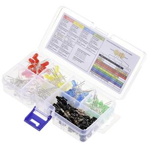 TRU COMPONENTS Bedrade LED Rood, Geel, Blauw, Geel-groen, Warm-wit, Koud-wit Rond 90 mcd, 420 mcd, 2180 mcd, 19000 mcd 30 ° 20 mA 1.8 V, 2.4 V, 2.7 V, 3.4 V