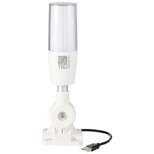 TRU COMPONENTS Signaalzuil met sirene TC-11219040 TC-ONN-M4T-USB LED Rood, Geel, Groen, Blauw, Wit, Magenta, Cyaan 1 stuk(s)