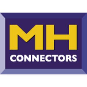 MH Connectors MHEE-9-K D-sub behuizing Aantal polen: 9 Staal 180 ° Zilver 1 stuk(s)