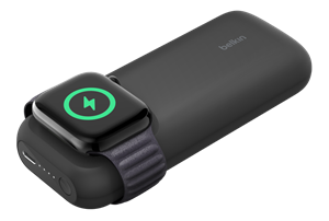 Belkin BoostCharge Pro - Snelle draadloze lader voor Apple Watch + 10.000mAh-powerbank Powerbank