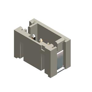 EDAC Stiftgehäuse-Platine Polzahl Gesamt 3 Rastermaß: 2mm 140-503-417-011