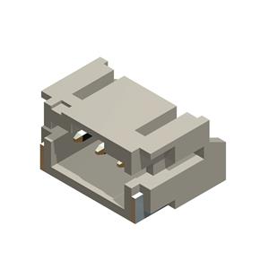 EDAC Stiftgehäuse-Platine Polzahl Gesamt 3 Rastermaß: 2mm 140-503-417-060