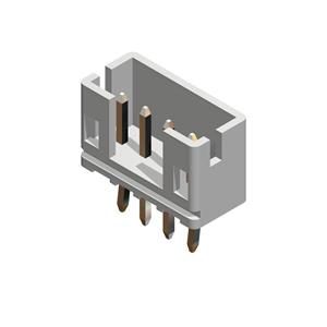 EDAC Stiftgehäuse-Platine Polzahl Gesamt 4 Rastermaß: 2mm 140-504-415-001