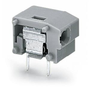 WAGO 235-851 Federkraftklemmblock 0.34mm² Polzahl (num) 1 Grau 400St.