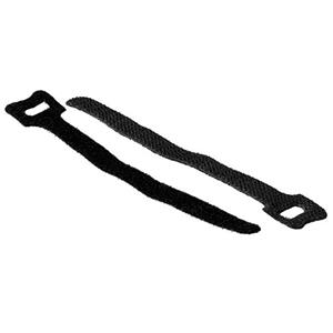 ACT CT4005 Klittenband Tie Wraps | Kabelbinders 12/180 mm | 20 stuks | Zwart