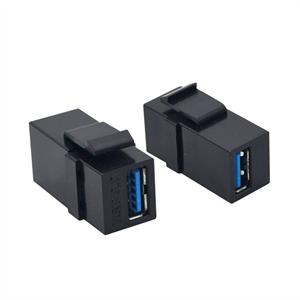 DeLOCK USB-A - USB-A | keystone module | n.v.t. | USB3.0 SuperSpeed | 