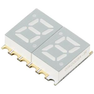 trucomponents TRU COMPONENTS SMD-LED Gelb 6 mcd Zweiziffern-Display