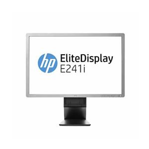 HP E241i - 24 inch - 1920x1200 - DP - DVI - VGA - Zilver - Zo goed als nieuw