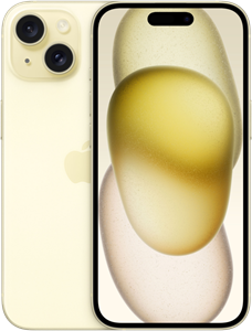 Apple iPhone 15 128GB Smartphone Geel