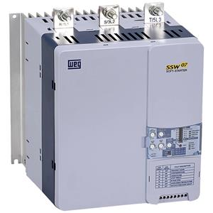 WEG SSW07 0171 T5 SZ 10233130 Softstarter Motorvermogen bij 400 V 90 kW Motorvermogen bij 230 V 55 kW 230 V/AC, 575 V/AC Nominale stroom 171 A