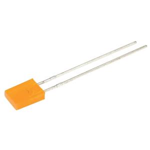 Kingbright Bedrade LED Oranje Rechthoekig 12.5 mcd 110 ° 30 mA 2 V