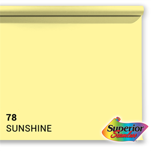 Superior Achtergrondpapier 78 Sunshine 1,35 x 11m