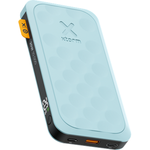 Xtorm 20W Fuel Series Powerbank 10.000mAh - Teal Blue Powerbank (Akku) - Blau - 10000 mAh