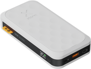 Xtorm Fuel Series 5 35W Powerbank 20.000mAh - 2 x USB-C PD / 1 x USB-A - LED scherm - Wit