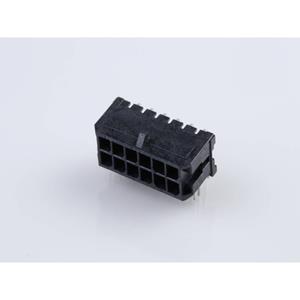 Molex 430451221 Male header, inbouw (standaard) Inhoud: 1 stuk(s) Tray
