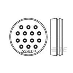 teconnectivity TE Connectivity 213919-1 Rundstecker Dichtung Serie (Rundsteckverbinder): CPC 1St.