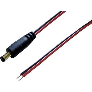 bklelectronic BKL Electronic 075901-750 DC-Steckverbinder DC-Hohlstecker - verzinnt 5.5mm 2.5mm 0.75m 1 St. Single