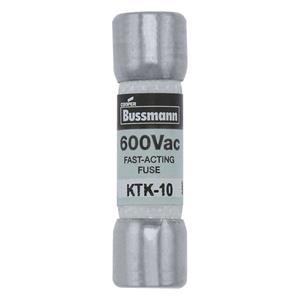 Eaton KTK-10 KTK-10 Sicherungseinsatz (Ø x L) 10mm x 38mm 10A 600V Superflink -FF- Inhalt 10St.