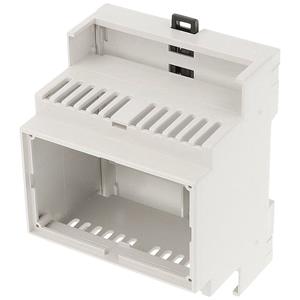 hammondelectronics Hammond Electronics 1597DIN4M53V DIN-rail-behuizing Open 90 x 58 x 71 PPO Lichtgrijs 1 stuk(s)