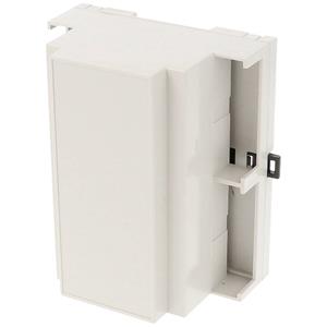 Hammond Electronics 1597DIN6MDC53 DIN-rail-behuizing Gesloten 90 x 58 x 106 PPO Lichtgrijs 1 stuk(s)