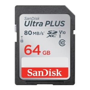 SanDisk SDXC Elite Ultra Plus 64GB 80MB/s