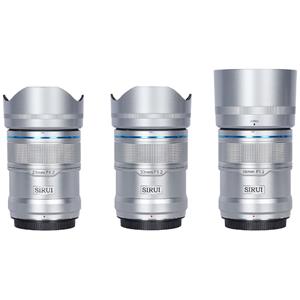 Sirui Sniper 23+33+56mm f/1.2 APS-C AF Lens Kit Z-Mount Zilver