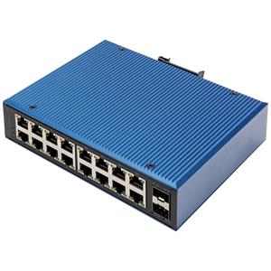 Digitus DN-651138 Industrial Ethernet Switch 16 + 2 Port 10 / 100 / 1000MBit/s