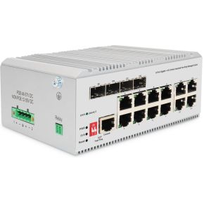 Digitus DN-651145 Industrial Ethernet Switch 8 + 4 Port 10 / 100 / 1000MBit/s