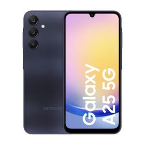 Samsung Galaxy A25 5G Smartphone 128GB 16.5cm (6.5 Zoll) Blau-Schwarz Android™ 14 Hybrid-Slot