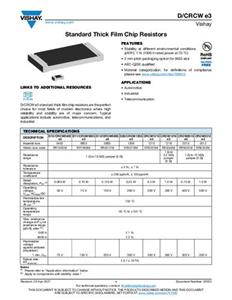 Vishay CRCW0603680RFKEA Dickschicht-Widerstand 680Ω SMD 0603 0.1W 1% Tape