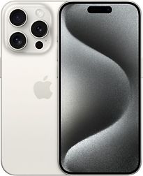 Apple iPhone 15 Pro 256GB wit titanium - refurbished