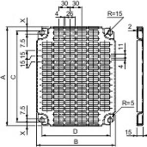 schneiderelectric Schneider Electric NSYMR53 Montageplatte (L x B) 500mm x 300mm 1St.