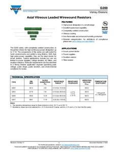 Vishay G22041431000J4C000 Draadweerstand 150 Ω THT 0414 4 W 5 % 1 stuk(s) Tape