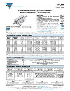 Vishay RH00510K00FE05 Draht-Widerstand 10kΩ 7.5W 1% Bulk