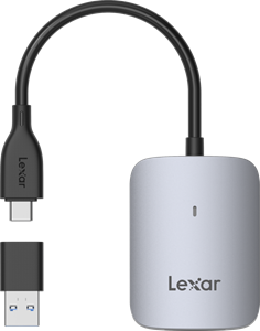 LEXAR CFexpress Type A USB 3.2 Gen2 USB-A & USB-C Reader Professional
