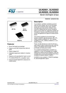 STMicroelectronics ULN2004D1013TR 1 stuk(s)