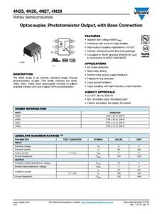 Vishay 4N26 Tube