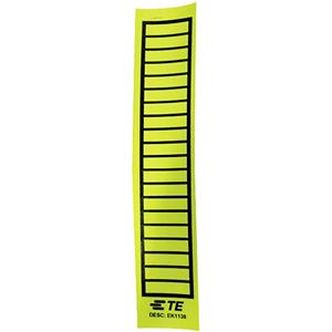 teconnectivity TE Connectivity 6-1768019-9 EK1138 Kabel-Etikett EK 38 x 11mm Farbe Beschriftungsfeld: Gelb Anzahl E