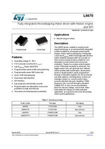 STMicroelectronics L6470H SMD 1 stuk(s)