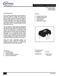 infineontechnologies Infineon Technologies PVI5080NPBF SMD