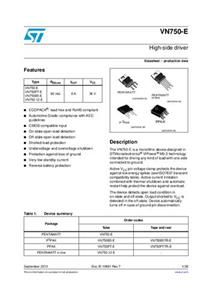 STMicroelectronics VN750PTTR-E SMD 1 stuk(s)