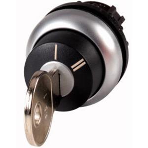 Eaton 228026 M22-WRS-X95 Schlüsseltaste Frontring Kunststoff Schlüssel Schwarz 1St.