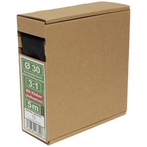 Quadrios 23CA183 Krimpkous met lijm Zwart Krimpverhouding:3:1 5 m