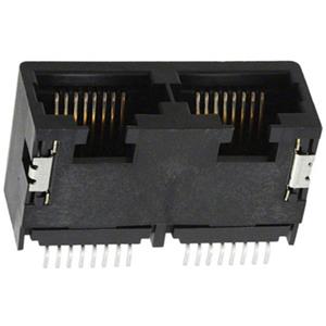 Molex Cat 3 Mod Jack/Plug 441930003 Bus Zwart 1 stuk(s)