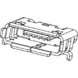 Molex Micro USB Bus 475891001  1 stuk(s)
