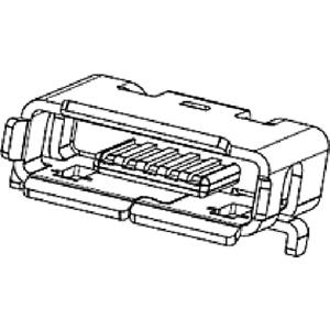 Molex Micro USB Bus 475901001  1 stuk(s)