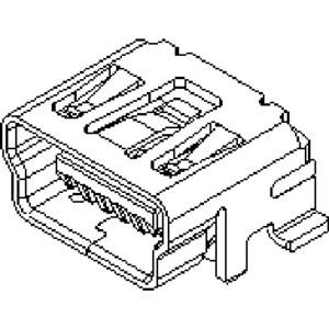 Molex USB On the GO Bus 513870530  1 stuk(s)