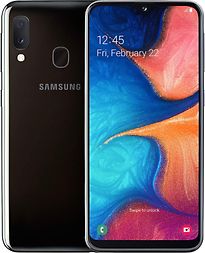 Samsung Galaxy A20e Dual SIM 32GB zwart - refurbished